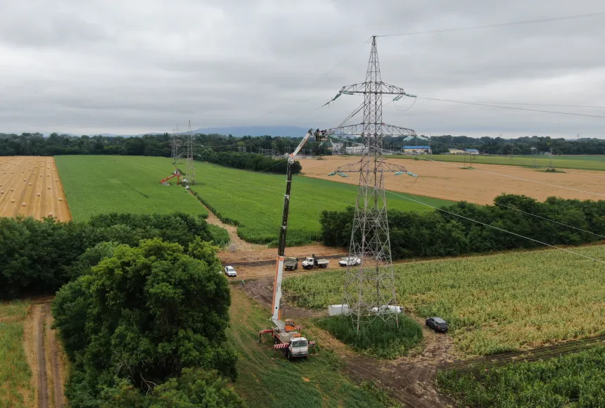 Sajószöged-Kisvárda-Tiszalök 220 kV-os távvezeték, fázisvezető cseréje 