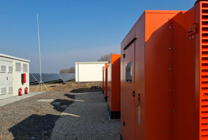 Vasmegyer - naperőműpark 22 kV-os hálózati csatlakozása